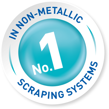 No. 1 in non-metallic scraping systems